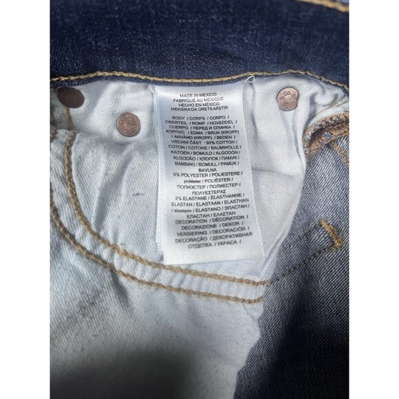 Polo Ralph Lauren Dark Wash Skinny Jeans 32x29 Slimming Stretch Denim - Picture 6 of 11
